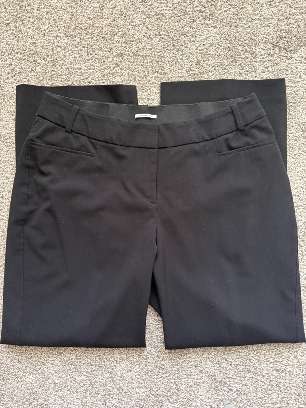 Lane Bryant Black “The Curvy Allie” Straight Leg Pants